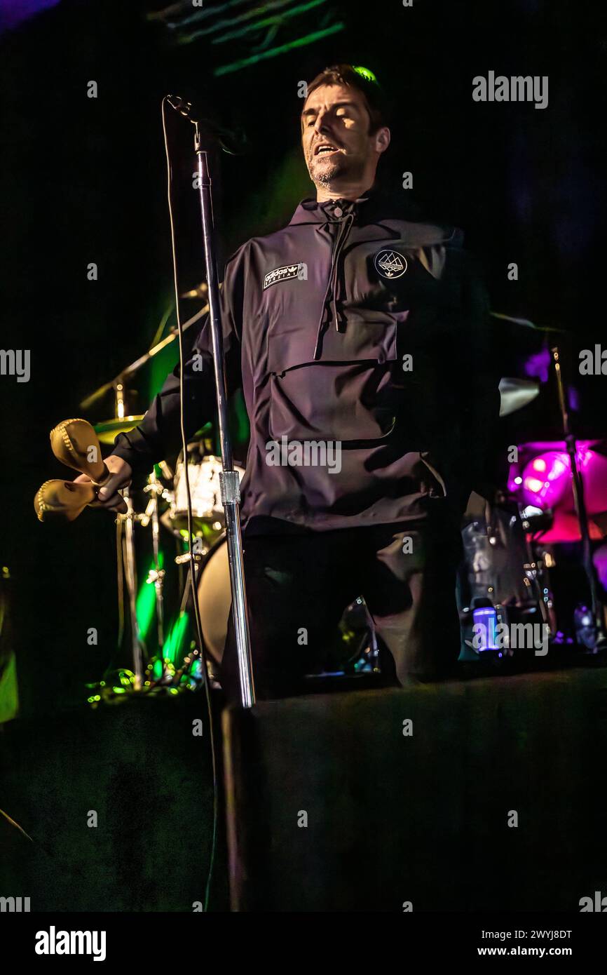 Gallagher Italian Rapper Milan, Italy. 06th Apr, 2024. The British musicians LIAM GALLAGHER and ...