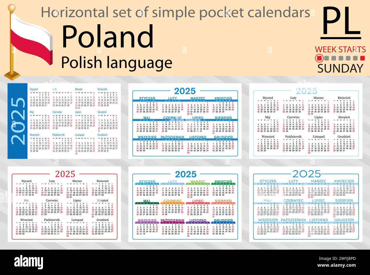 Poland National Holiday 2025 Calendar 