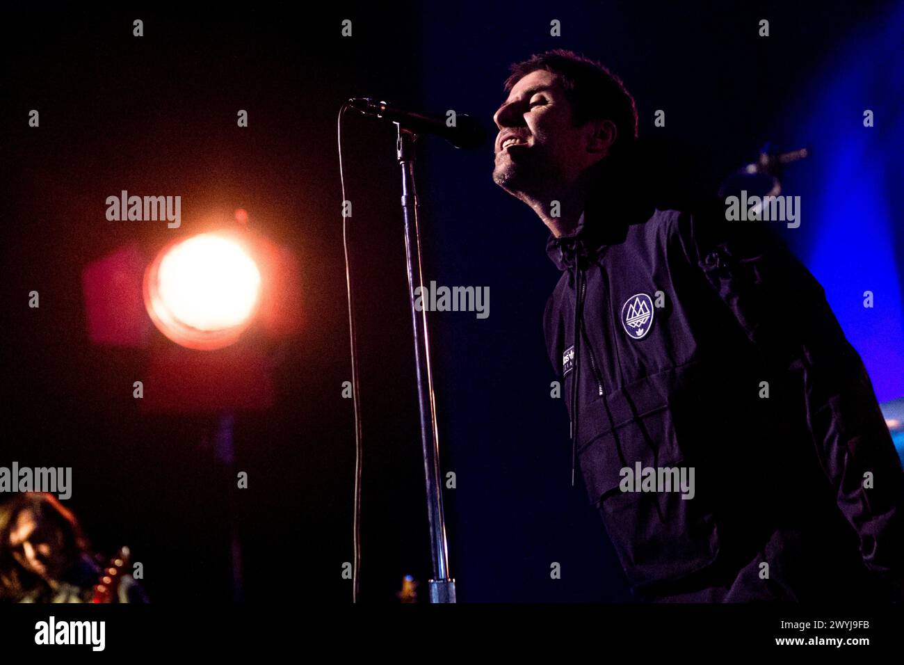 Gallagher Italian Rapper Milano, Italy. 06th Apr, 2024. Liam Gallagher performs live in concert ...