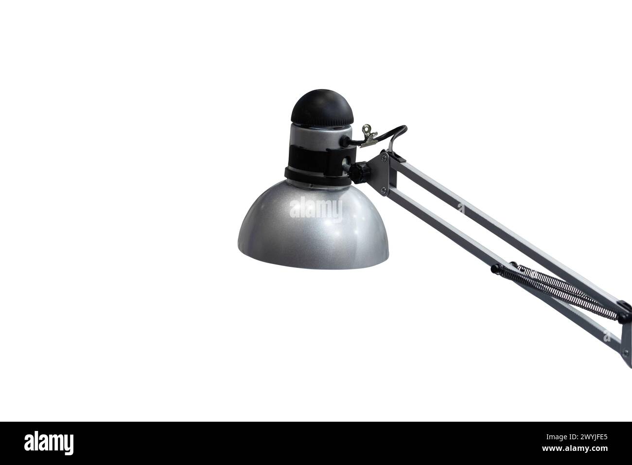 table lamp isolated on white, light Stock Photo