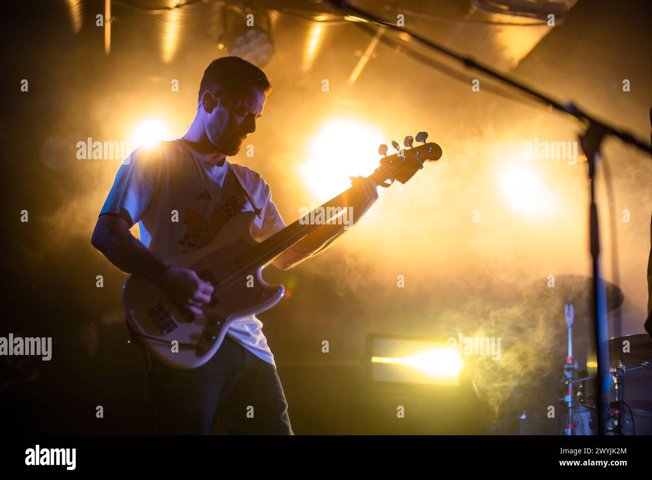 Bergen, Norway. 05th, April 2024. The English indie rock band The