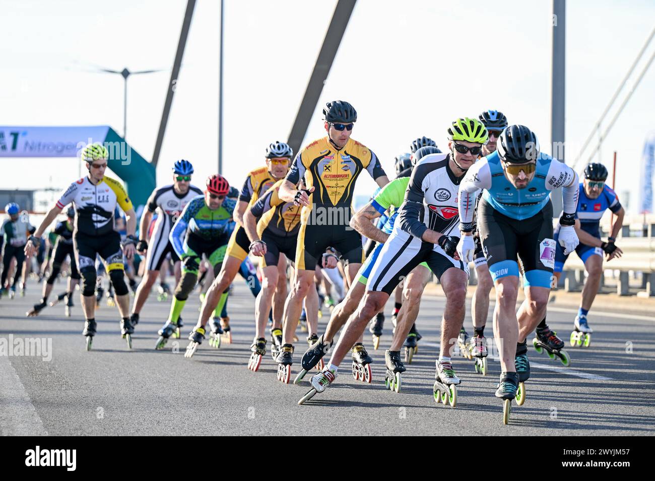 07.04.2024, Linz , AUT, Leichtathletik, Oberbank Linz Donau Marathon