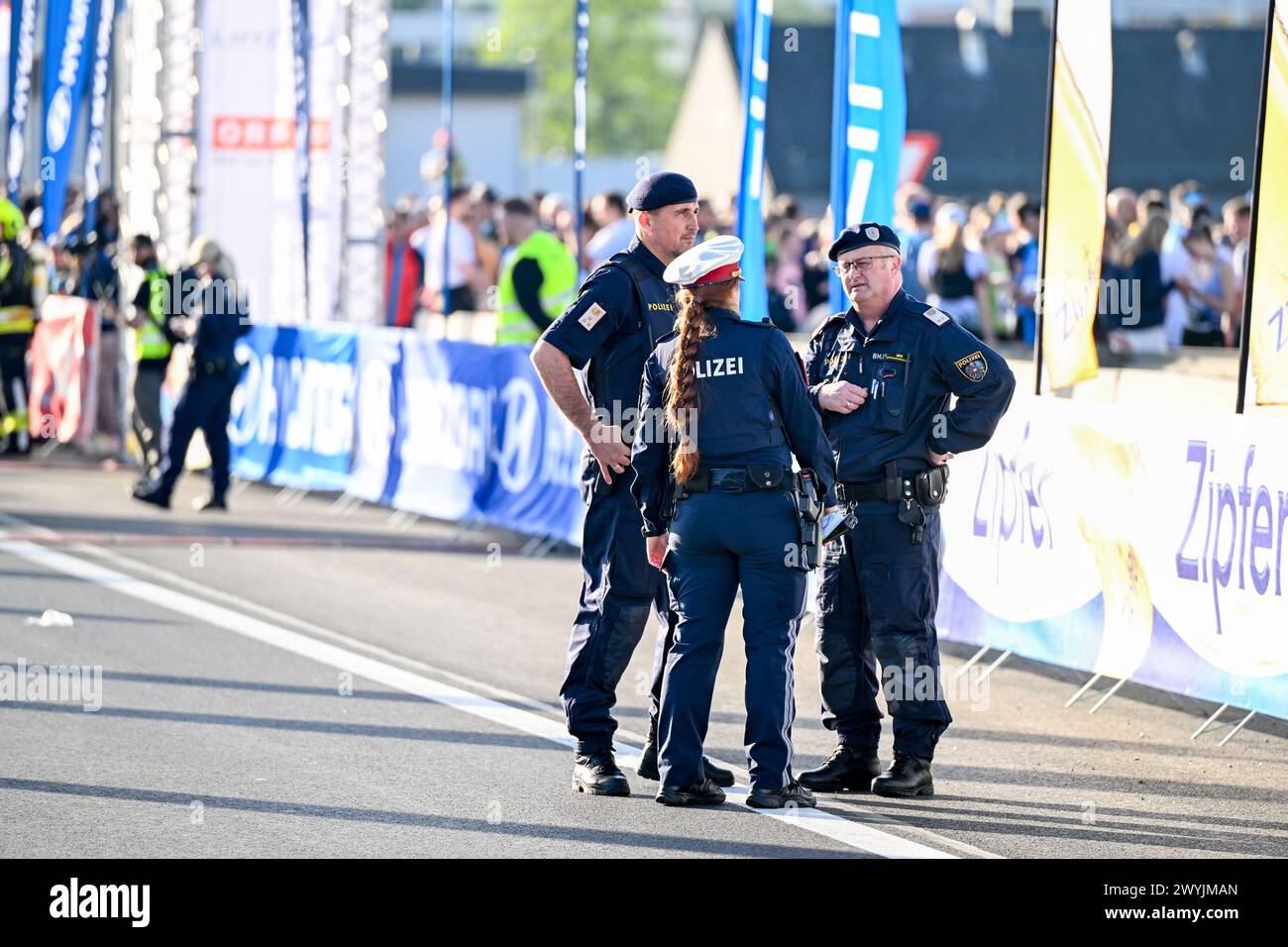 07.04.2024, Linz , AUT, Leichtathletik, Oberbank Linz Donau Marathon