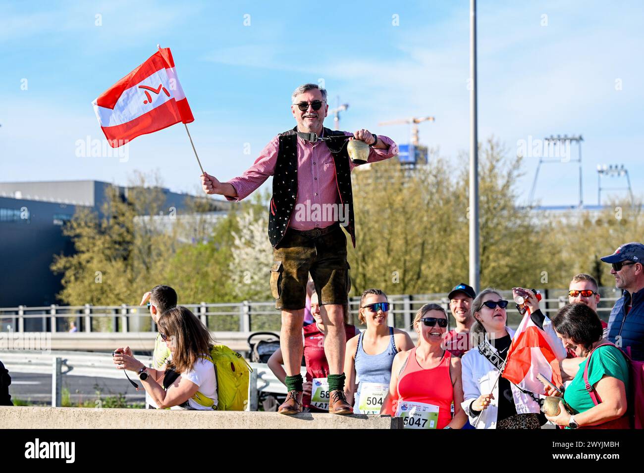  07.04.2024, Linz , AUT, Leichtathletik, Oberbank Linz Donau Marathon Bildidee 