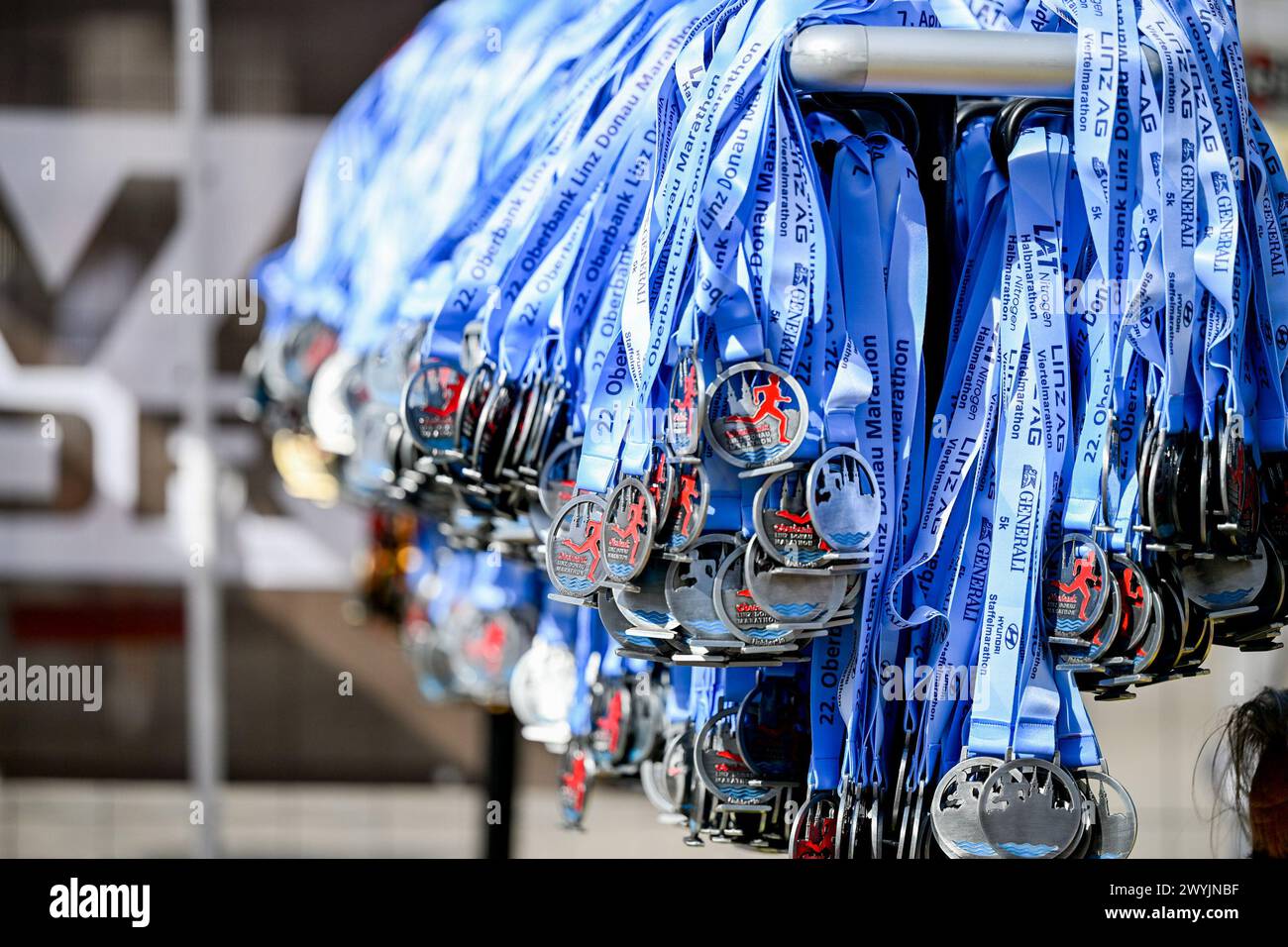 07.04.2024, Linz , AUT, Leichtathletik, Oberbank Linz Donau Marathon