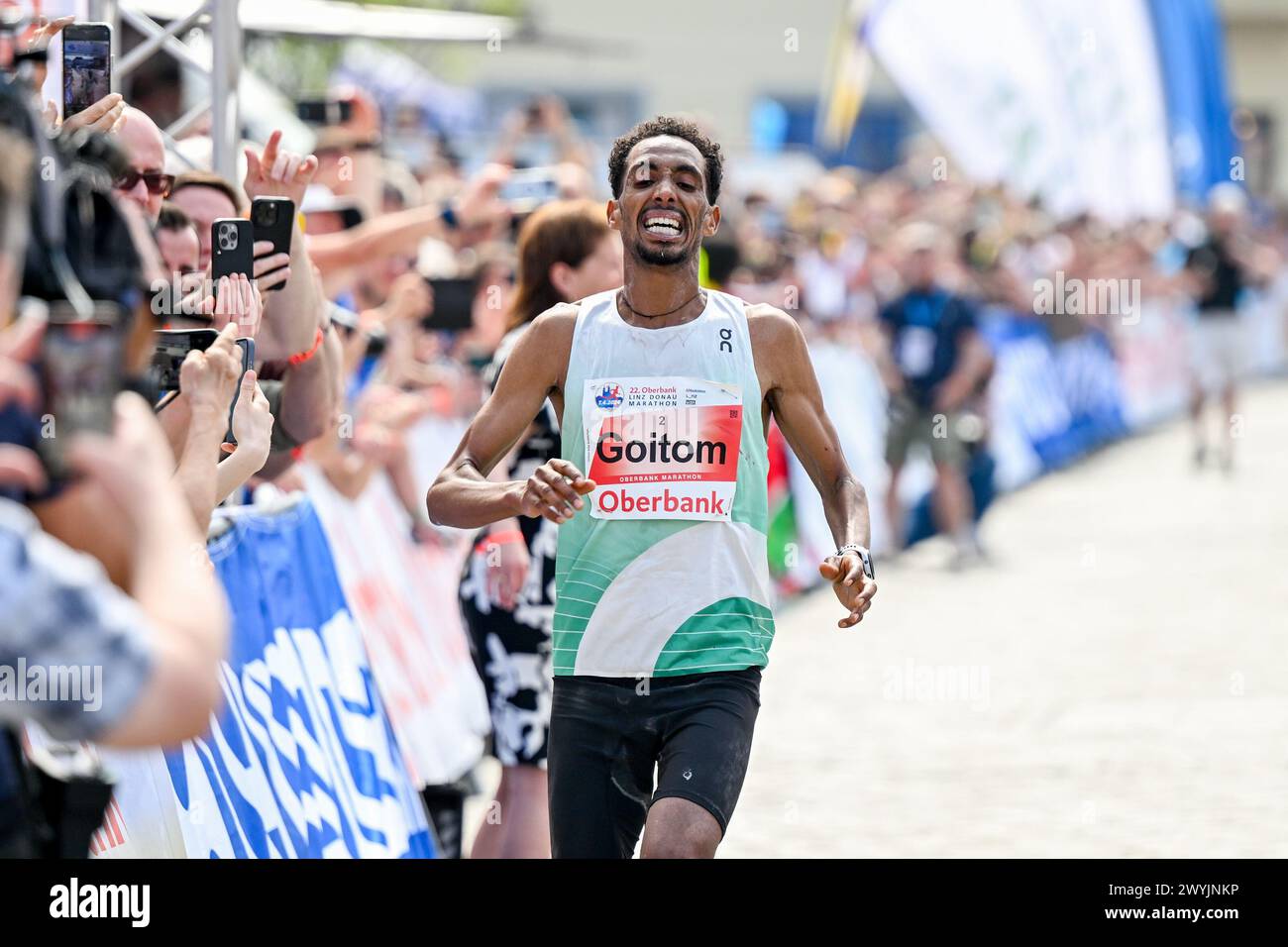 07.04.2024, Linz , AUT, Leichtathletik, Oberbank Linz Donau Marathon