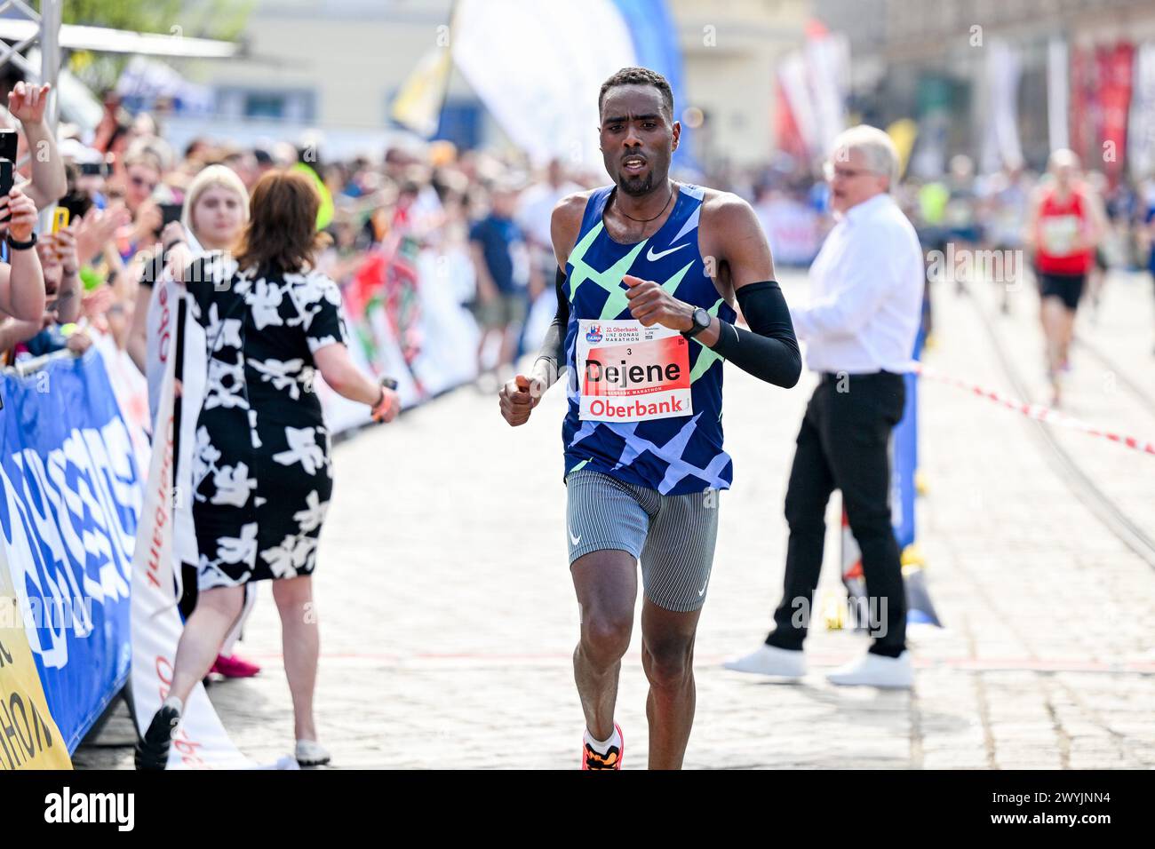 07.04.2024, Linz , AUT, Leichtathletik, Oberbank Linz Donau Marathon