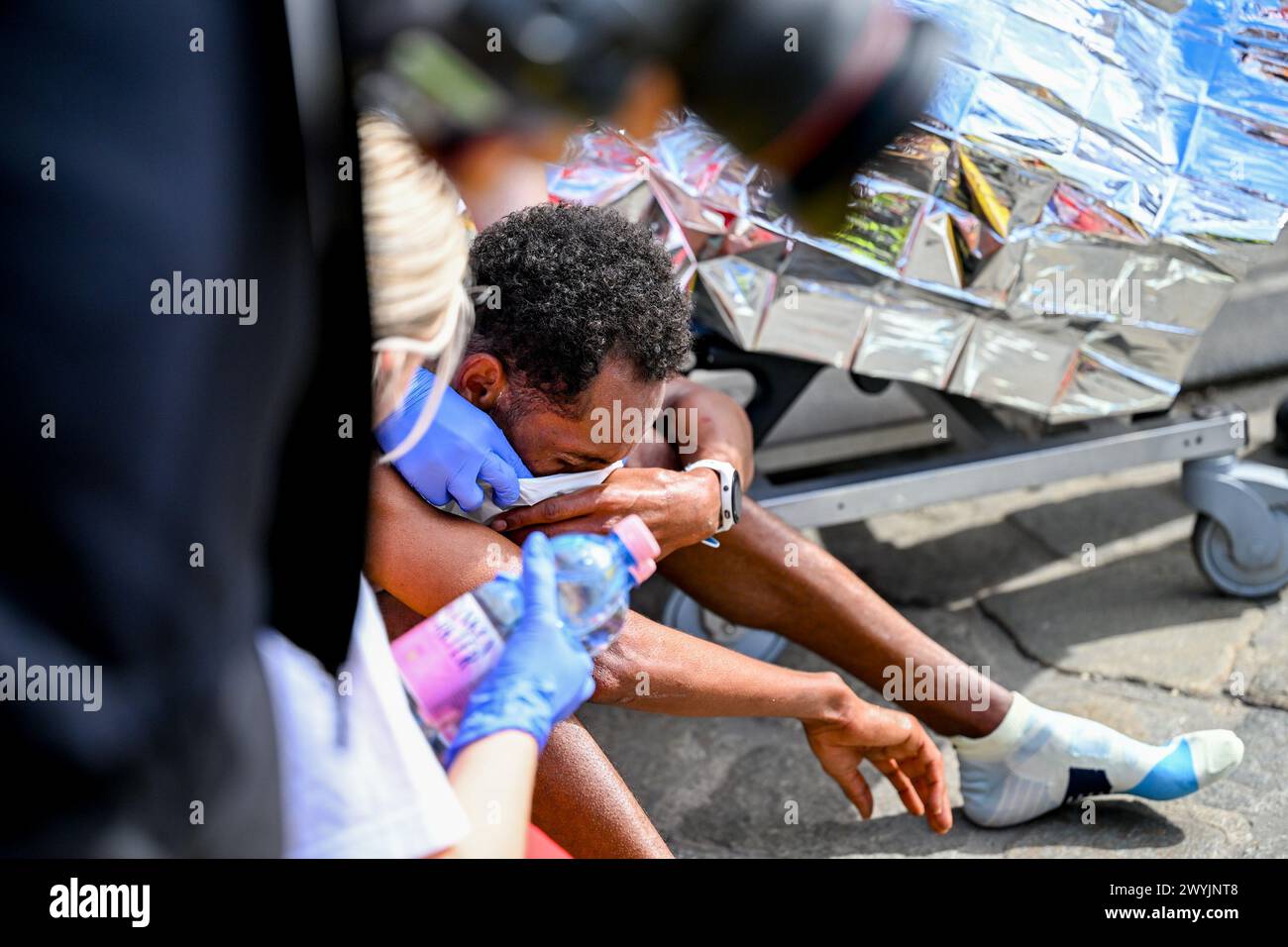 07.04.2024, Linz , AUT, Leichtathletik, Oberbank Linz Donau Marathon