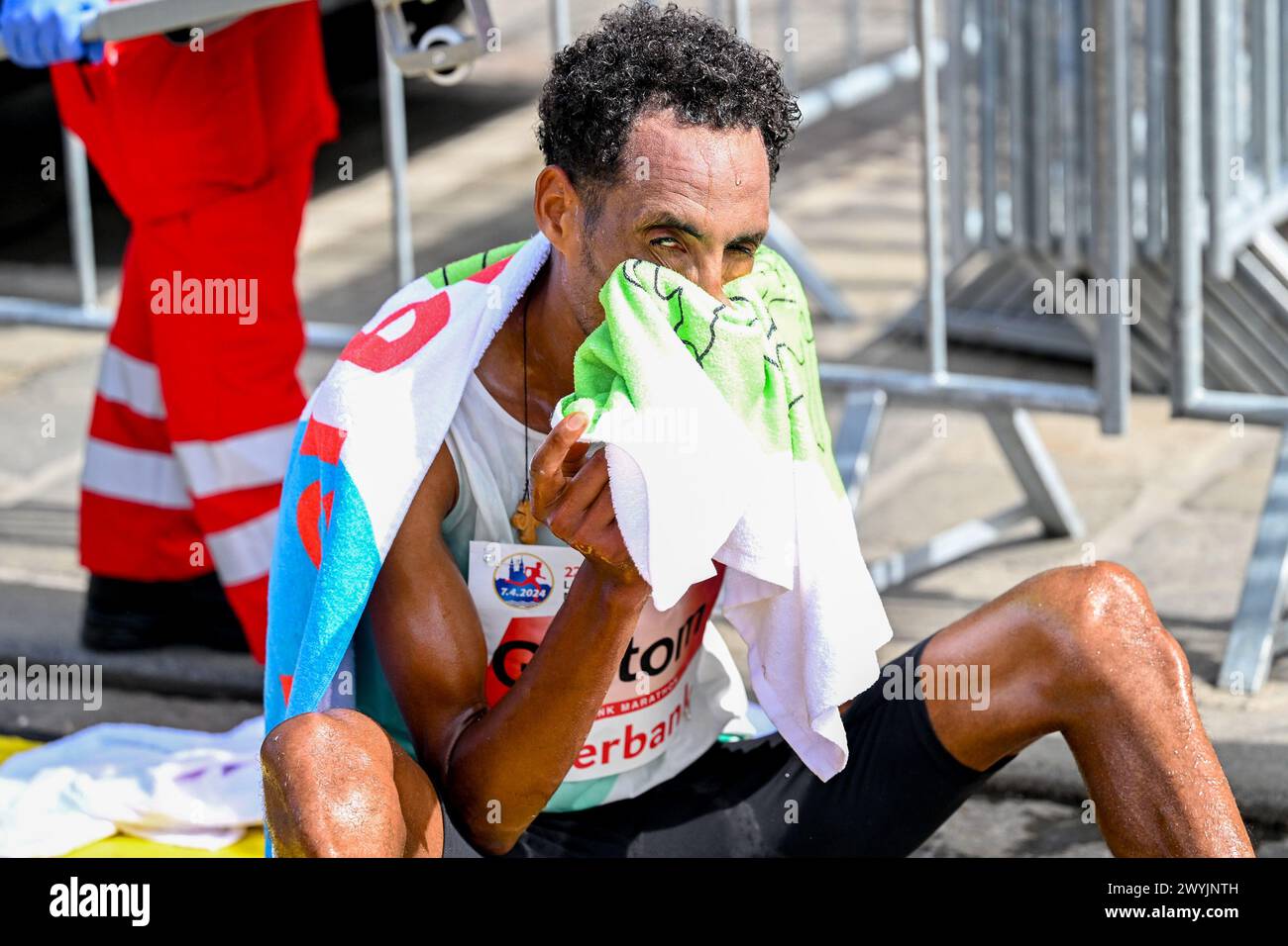 07.04.2024, Linz , AUT, Leichtathletik, Oberbank Linz Donau Marathon