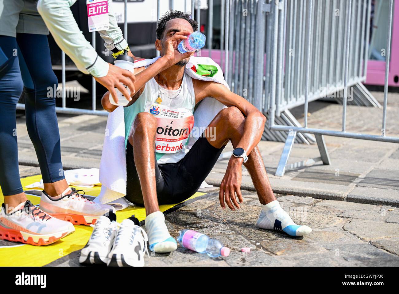 07.04.2024, Linz , AUT, Leichtathletik, Oberbank Linz Donau Marathon