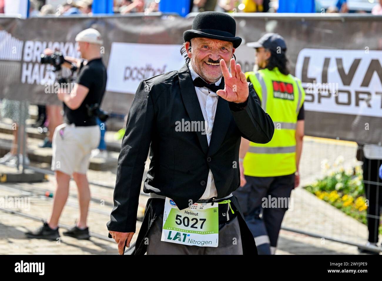 07.04.2024, Linz , AUT, Leichtathletik, Oberbank Linz Donau Marathon
