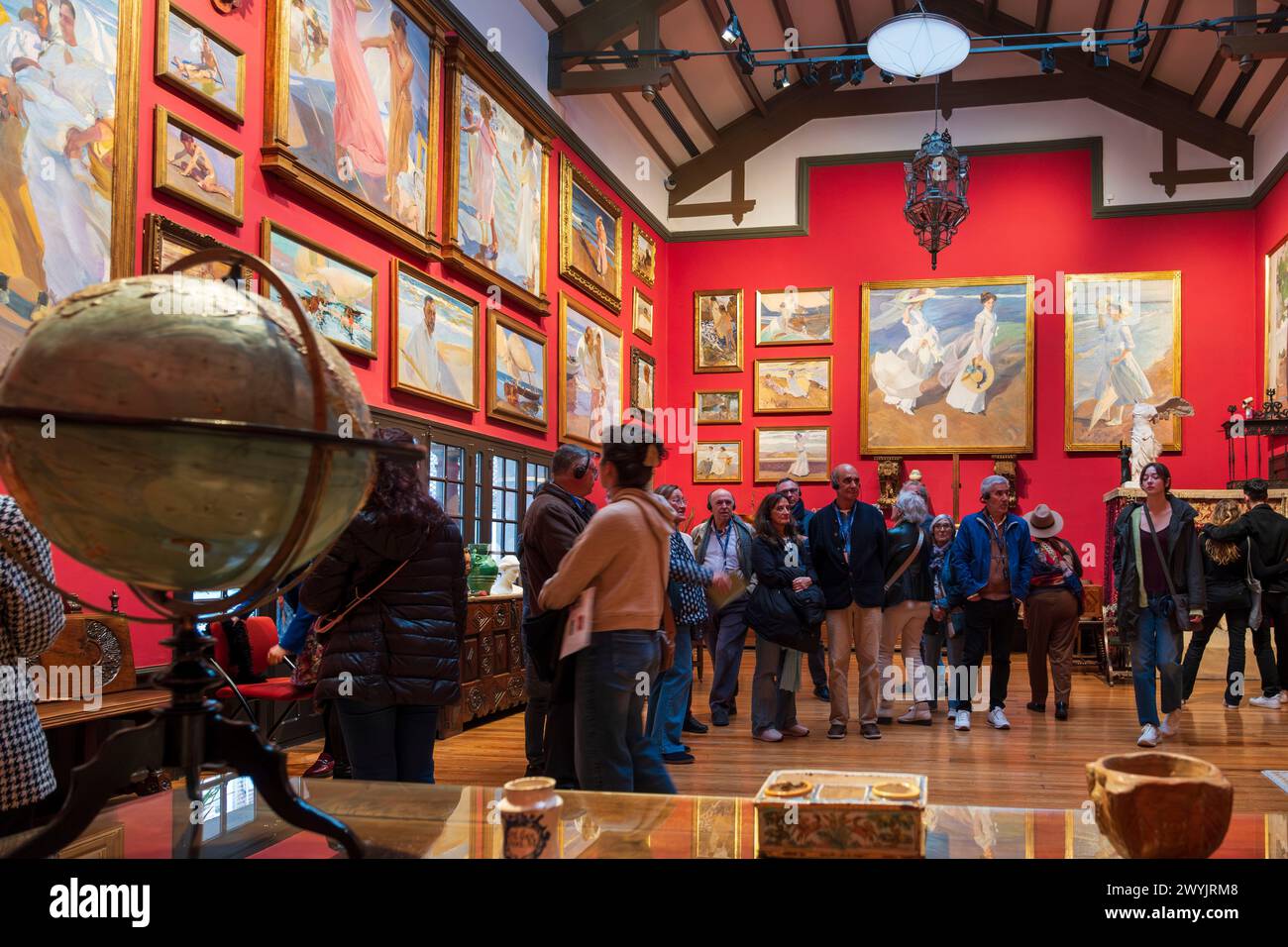 Spain, Madrid, Sorolla museum (house workshop of the painter) Stock Photo
