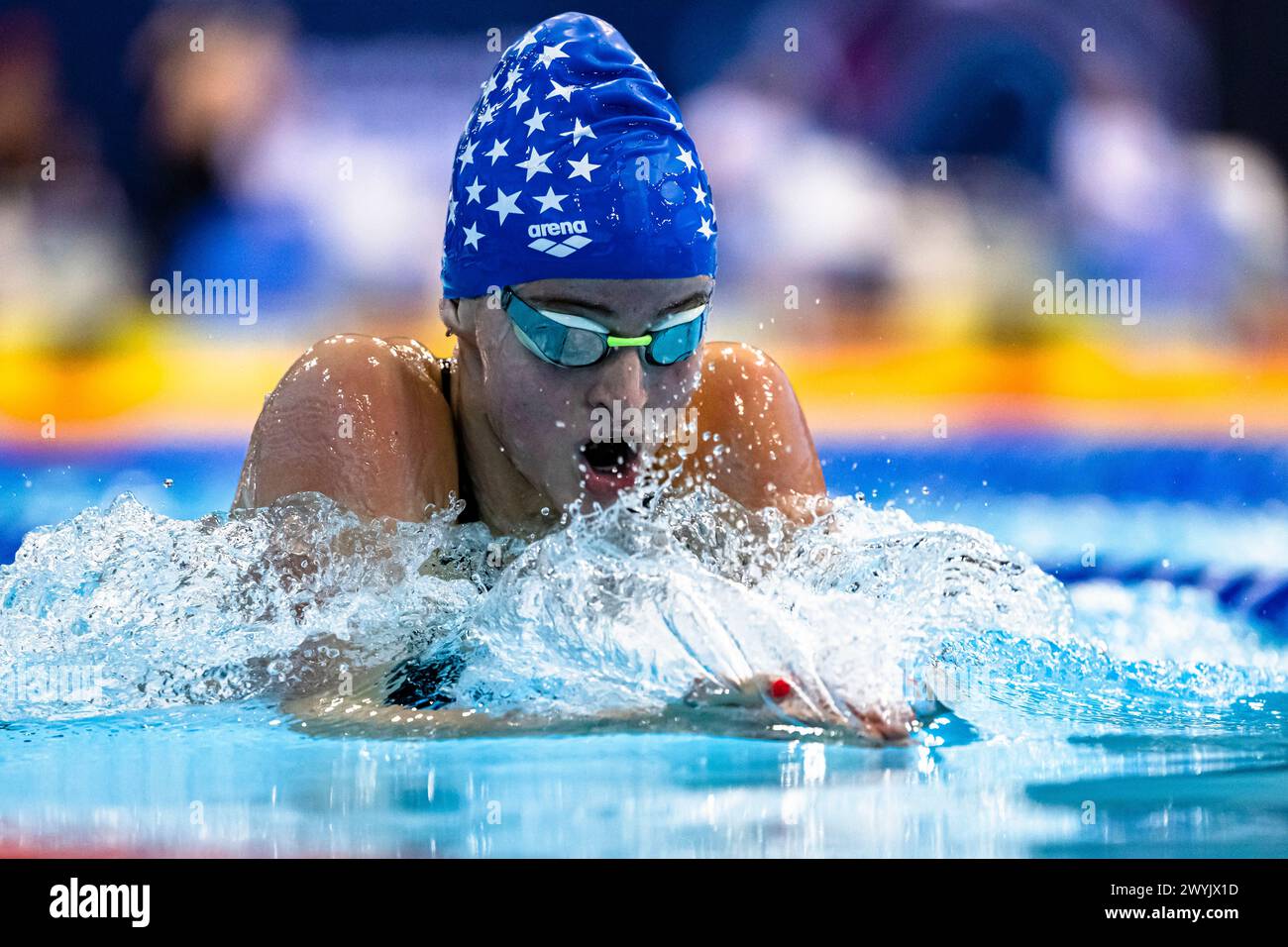 The speedo aquatics gb swimming championships 2024 day 6 hires stock