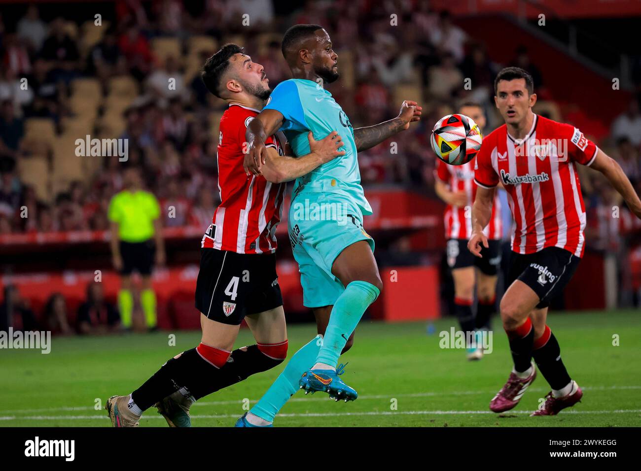 Spain King Cup Final soccer match Athletic Club vs Mallorca at La ...