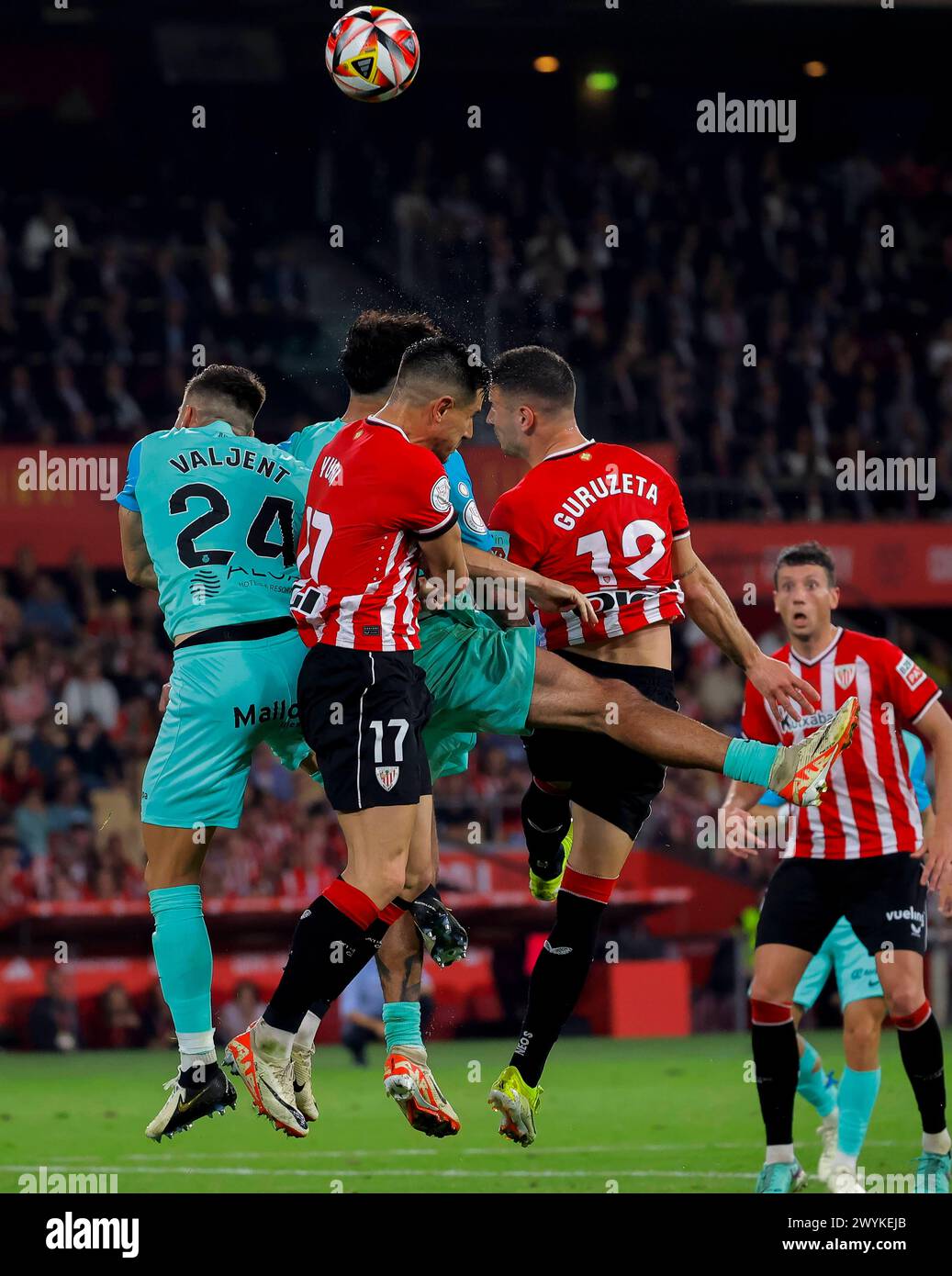 Écharpe Finale Copa Del Rey 2023-24 - Athletic Club Bilbao Vs RCD Mallorca - Neuve