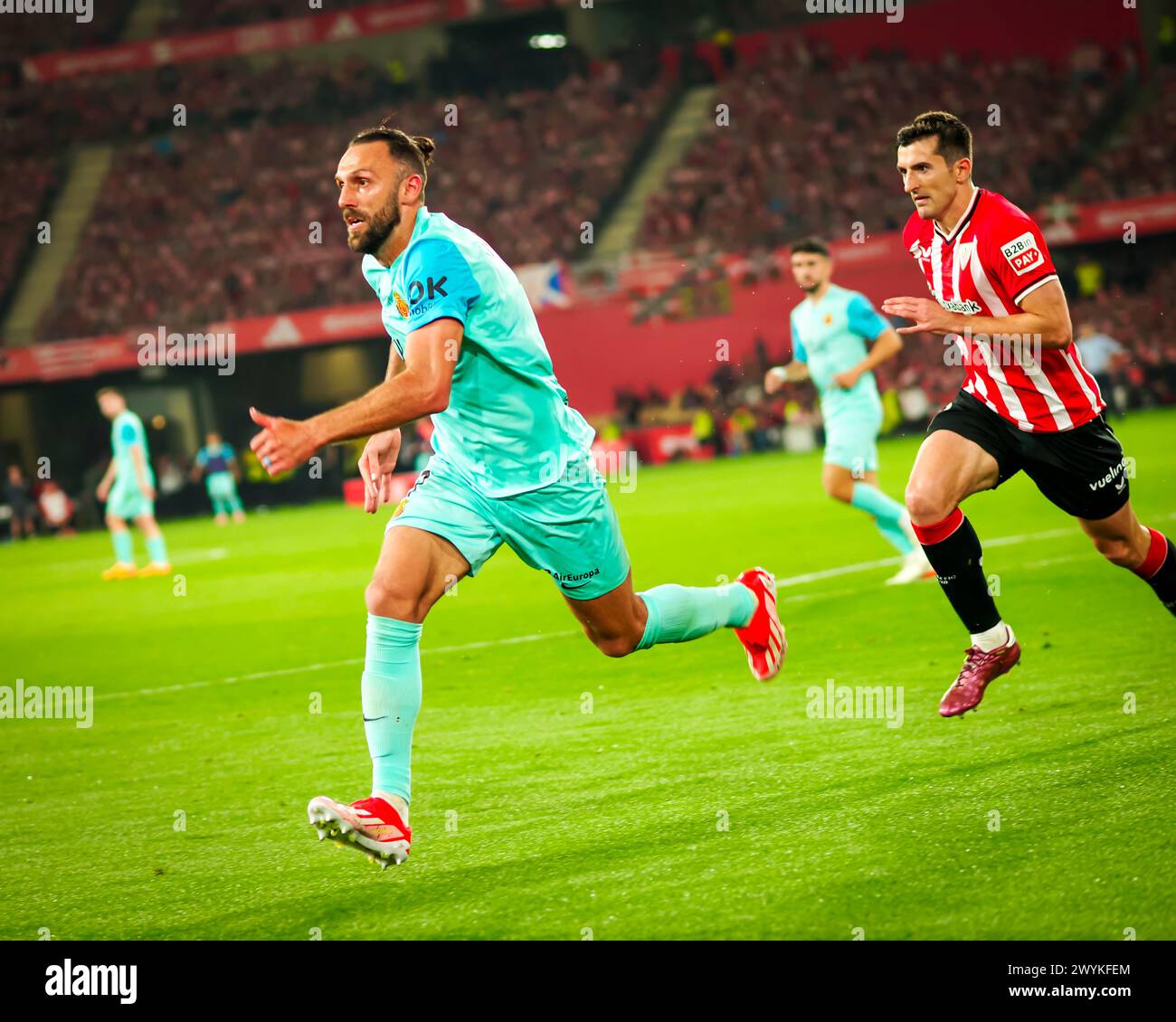 Spain King Cup Final soccer match Athletic Club vs Mallorca at La ...