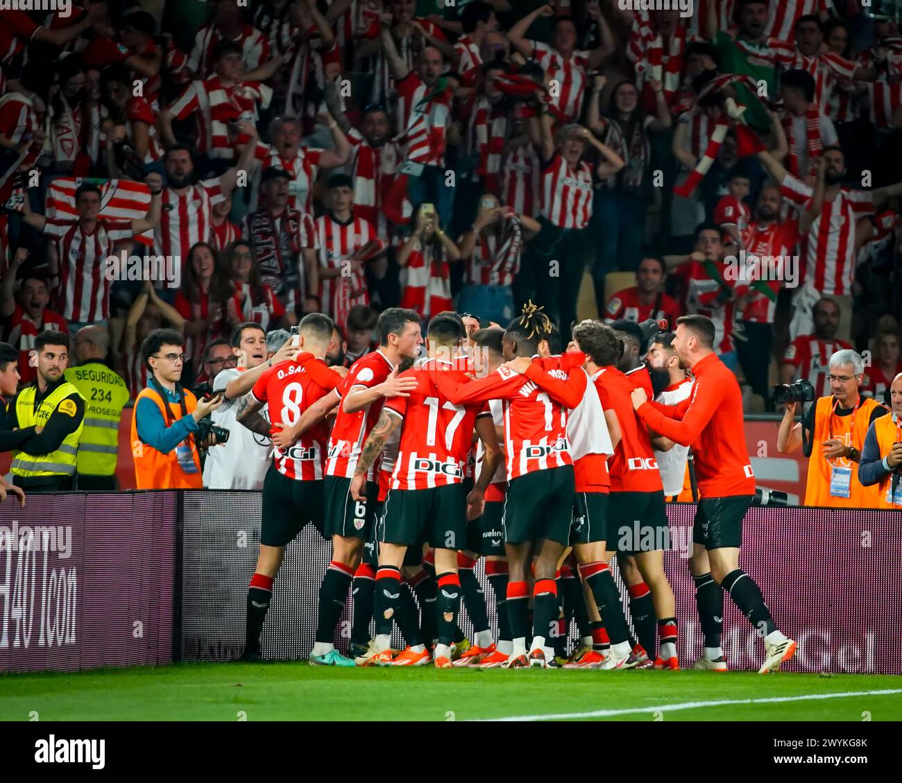 Spain King Cup Final soccer match Athletic Club vs Mallorca at La ...