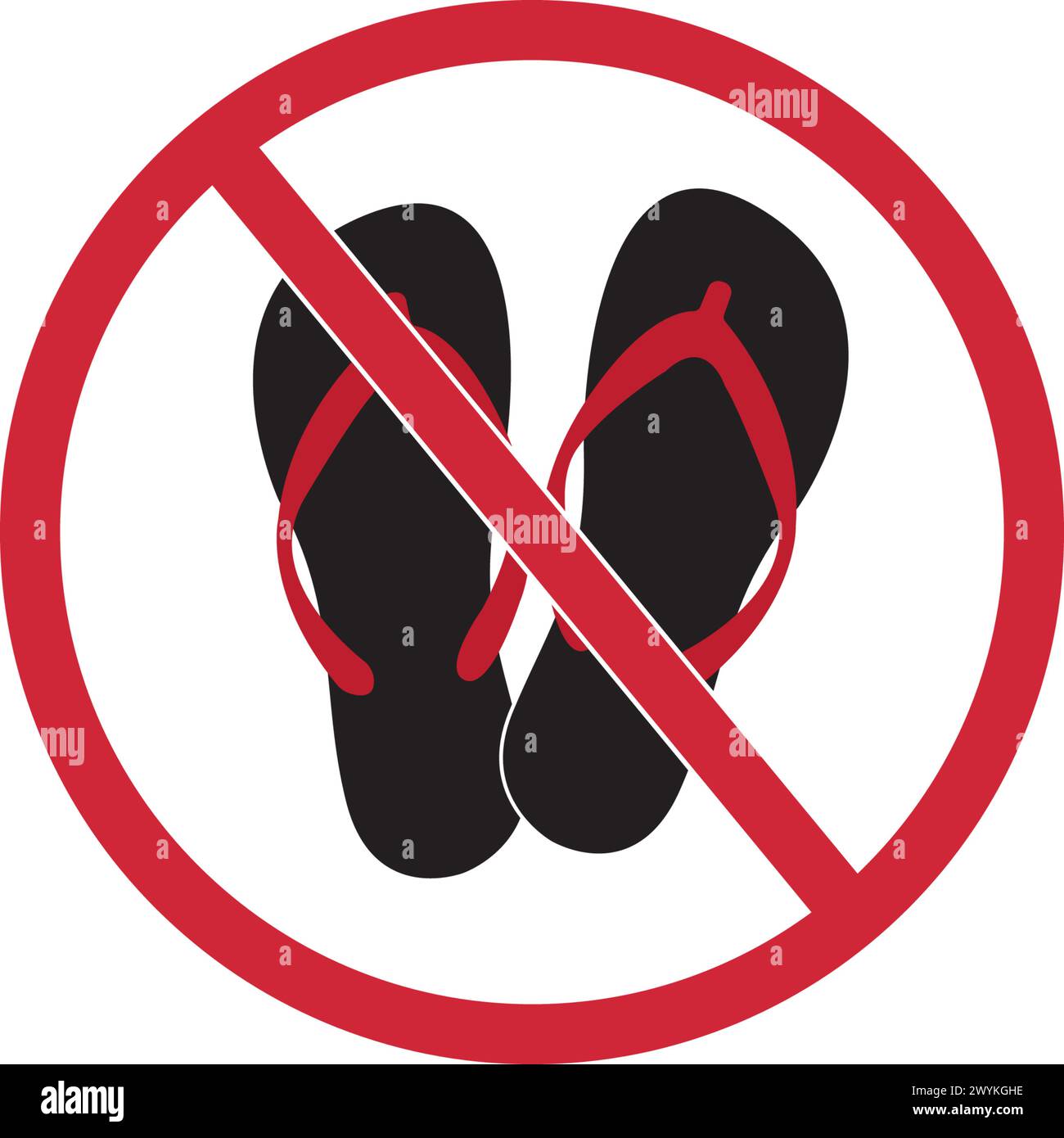 simple slipper logo vector icon illustration design Stock Vector