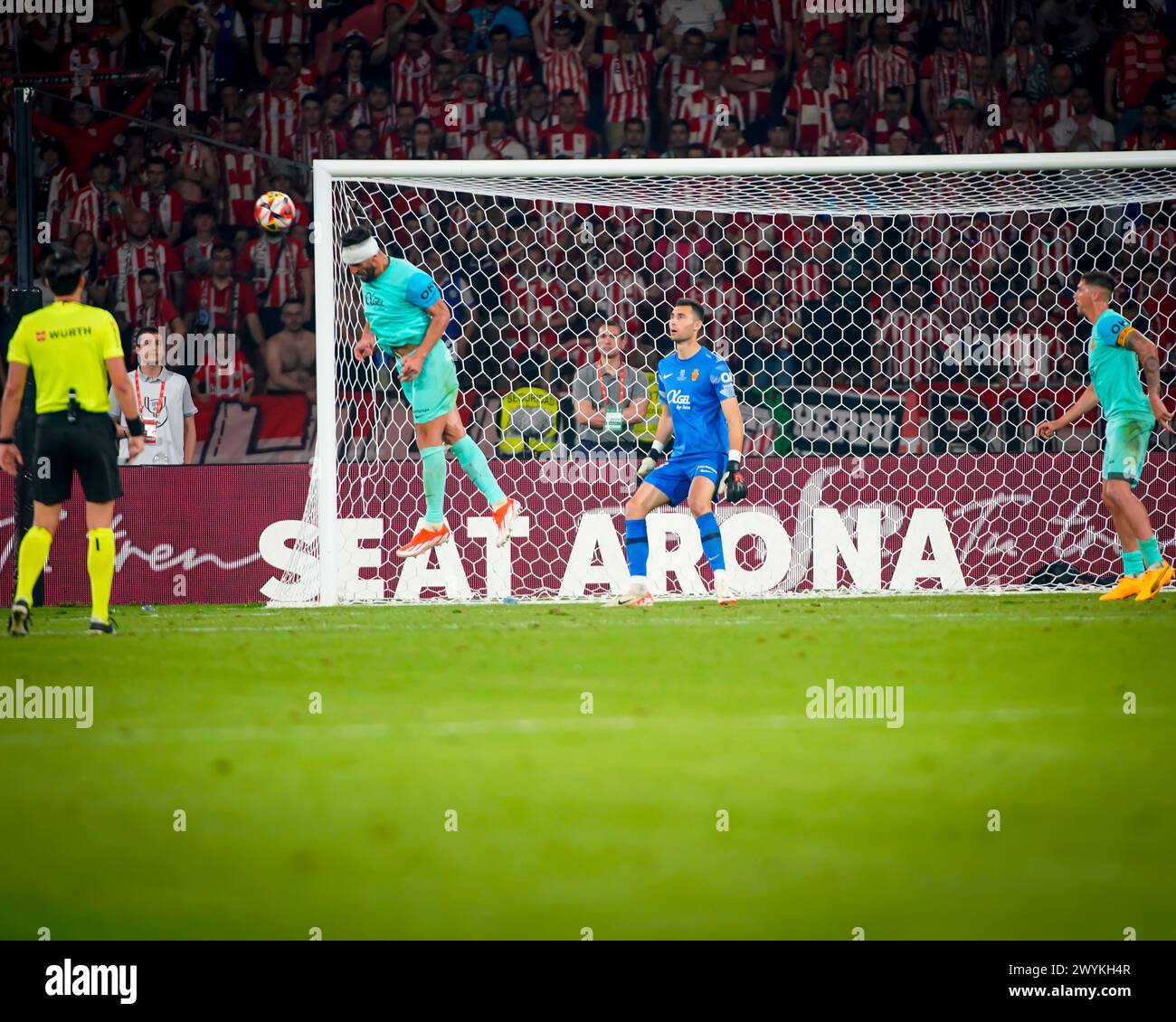 Spain King Cup Final soccer match Athletic Club vs Mallorca at La ...