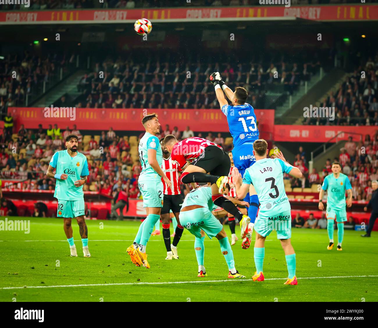 bufanda partido final de copa athletic – mallorca