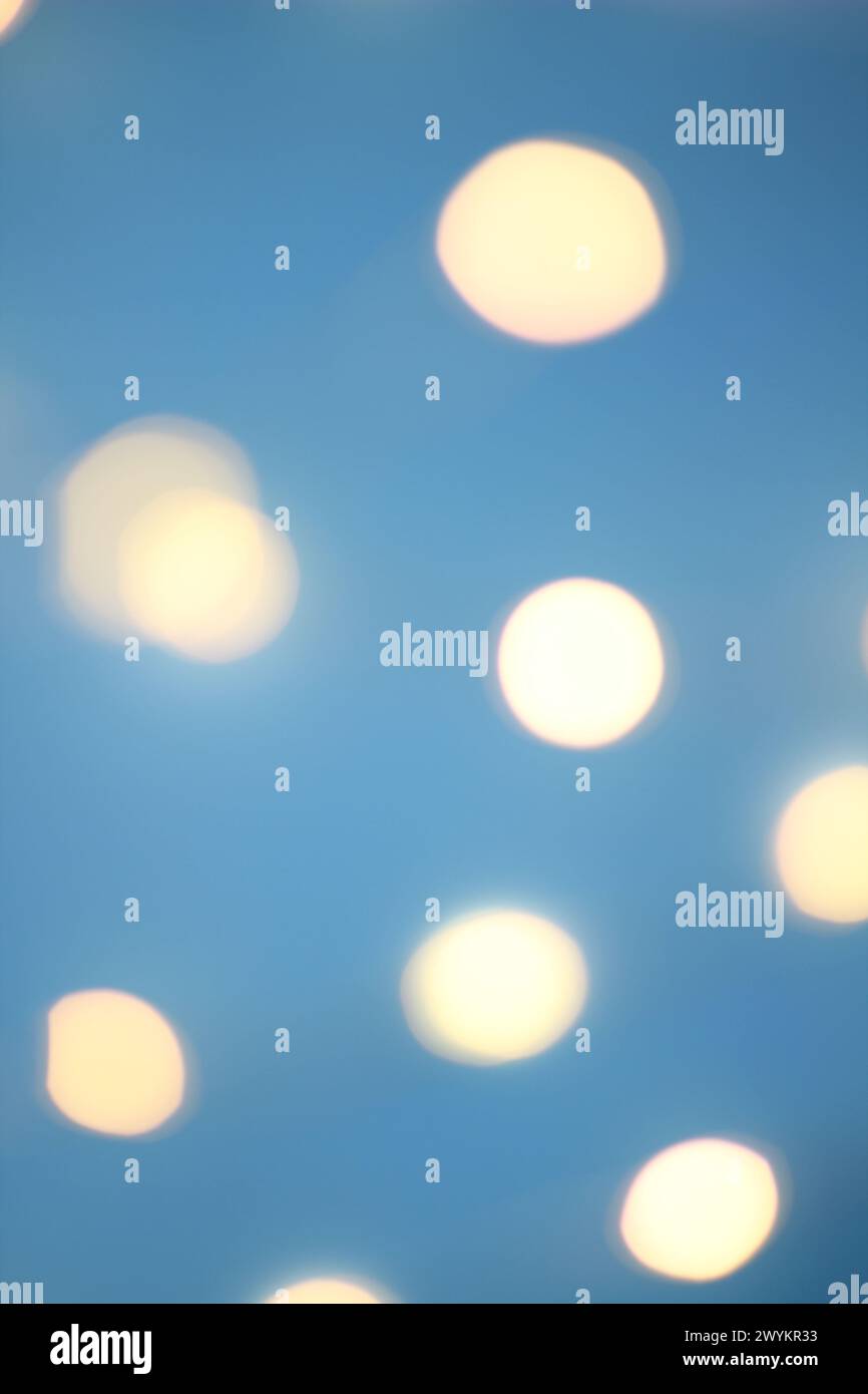 Abstract colourful background with bokeh defocused lights Stock Photo ...