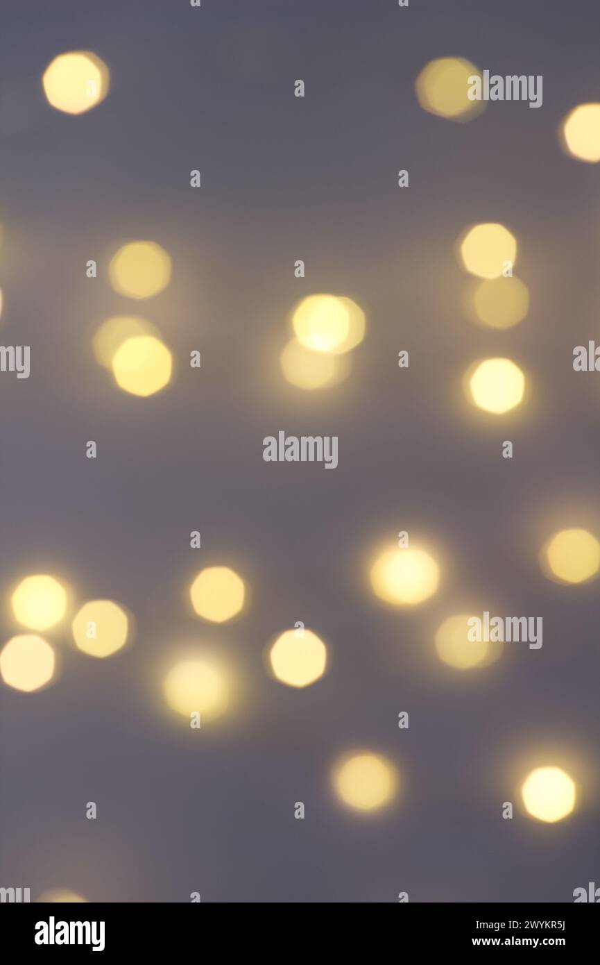 Abstract colourful background with bokeh defocused lights Stock Photo ...