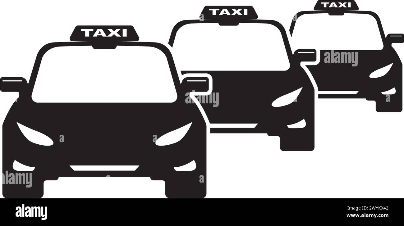 Taxi icon logo, vector design illustration Stock Vector Image & Art - Alamy