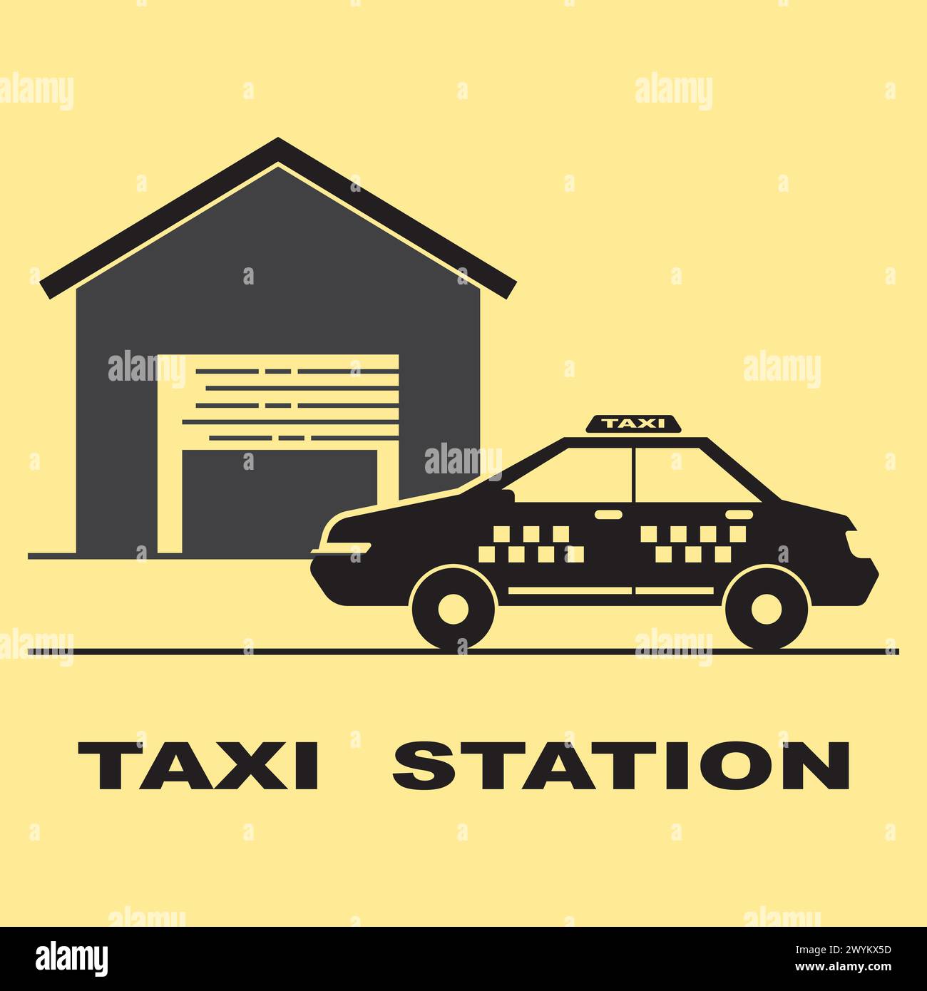 Taxi icon logo, vector design illustration Stock Vector Image & Art - Alamy