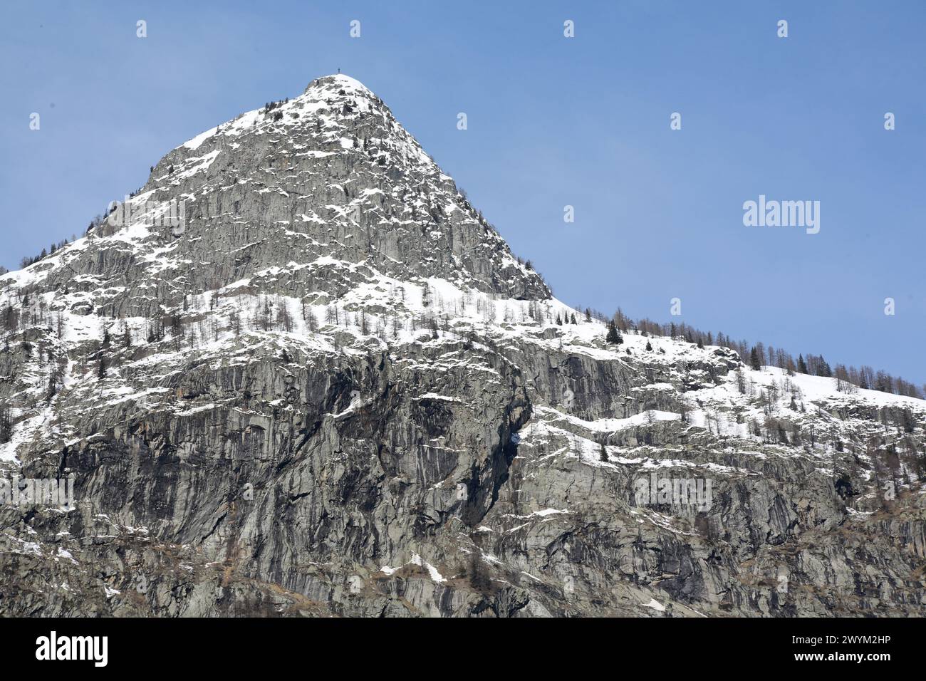 Mont Chétif. Courmayeur. Vallée d'Aoste. Italie. Courmayeur. Stock Photo