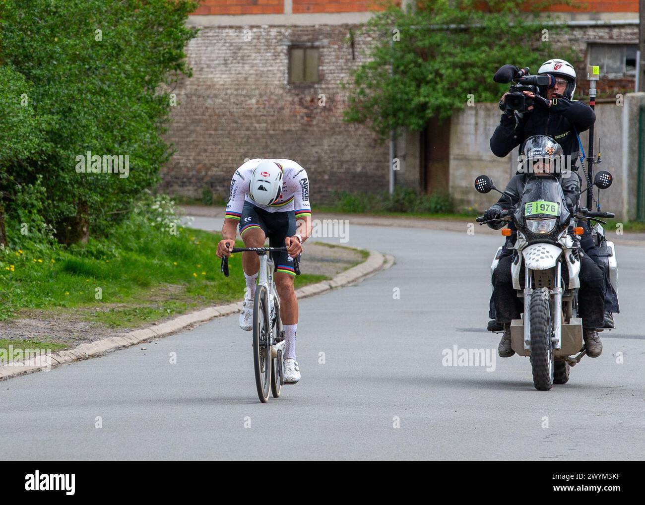 Mathieu van der poel roubaix hi-res stock photography and images - Alamy