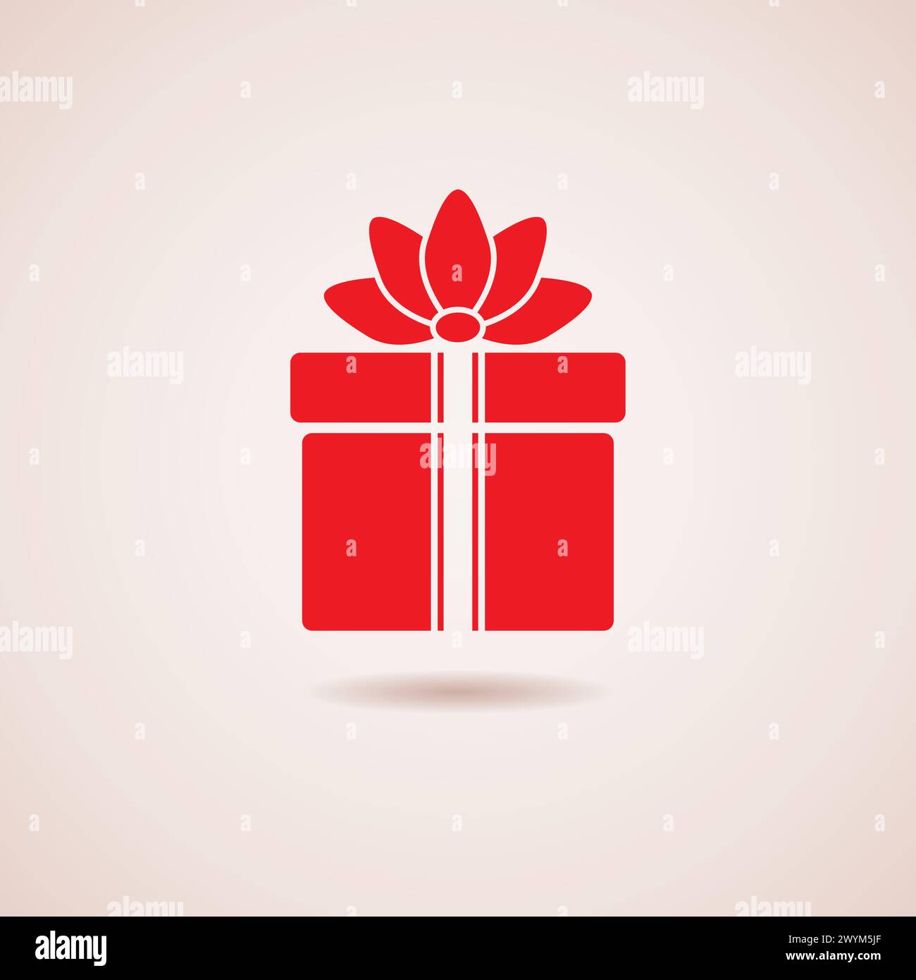 vector gift box icon Stock Vector Image & Art - Alamy