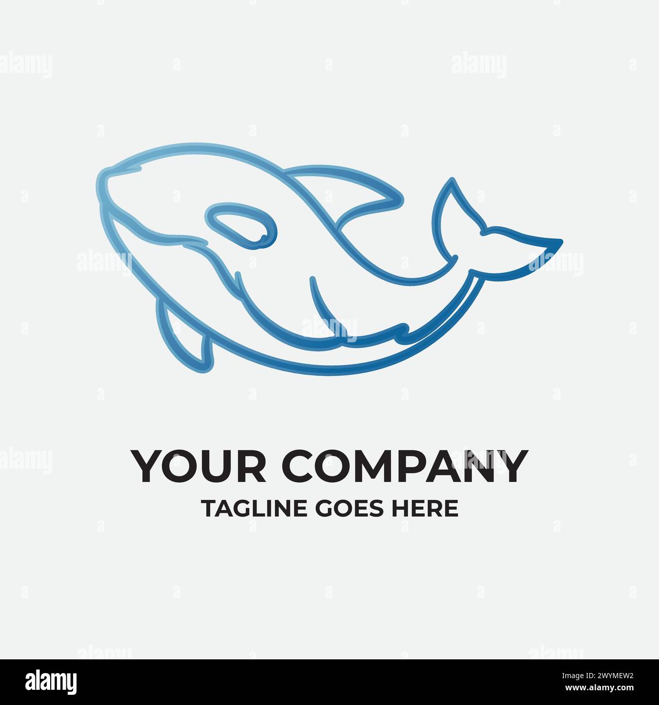 Killer Whale Vector Symbol Mascot Logo Stock Vector Image & Art - Alamy