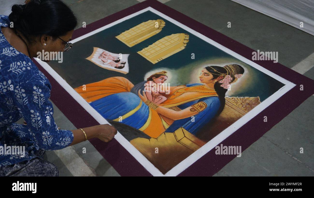 Rangavalli hi-res stock photography and images - Alamy