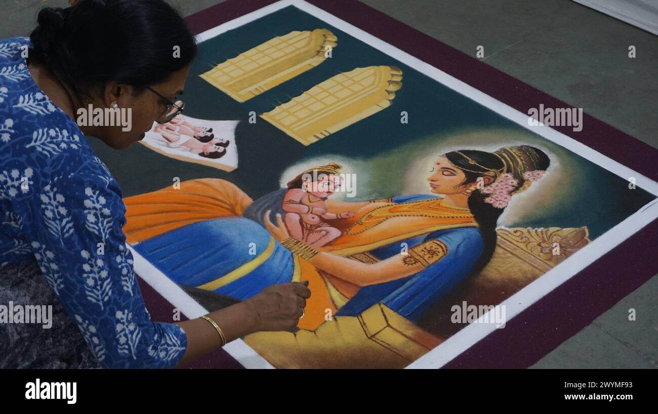 Rangavalli hi-res stock photography and images - Alamy