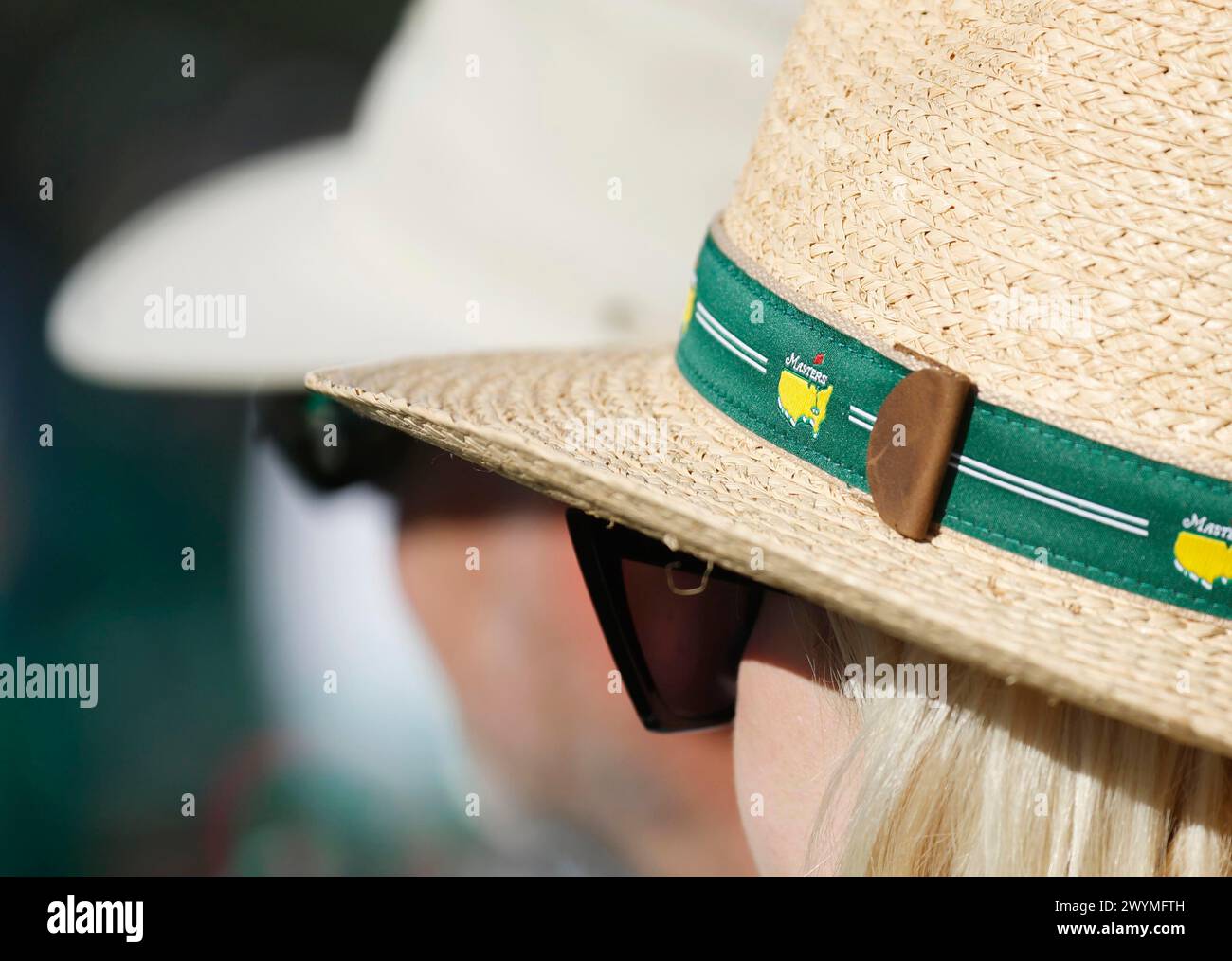 Augusta, United States. 06th Apr, 2024. Patrons wear Masters hats at the Drive, Chip and Putt National Finals at Augusta National Golf Club in Augusta, Georgia on Sunday, April 7, 2024. Photo by John Angelillo/UPI Credit: UPI/Alamy Live News Stock Photo