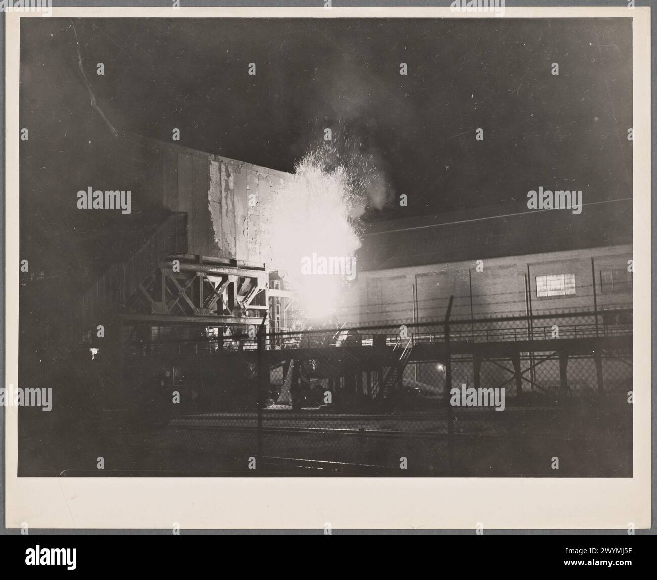 Cubula blowing at steel mill. Ambridge, Pennsylvania Stock Photo Alamy