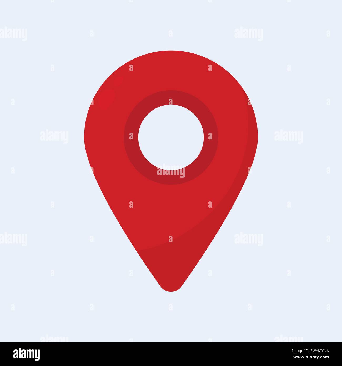 Location Pin Icon Vector Navigation GPS maps vector icons Gps location ...