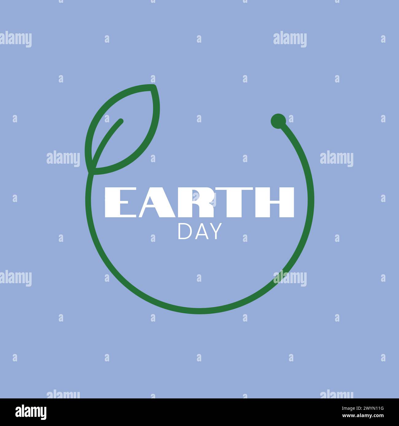 Happy Earth Day Card Vector Illustration Earth Day Poster Vector Concept April 22 Save Earth Vector Global Warming Stock Vector