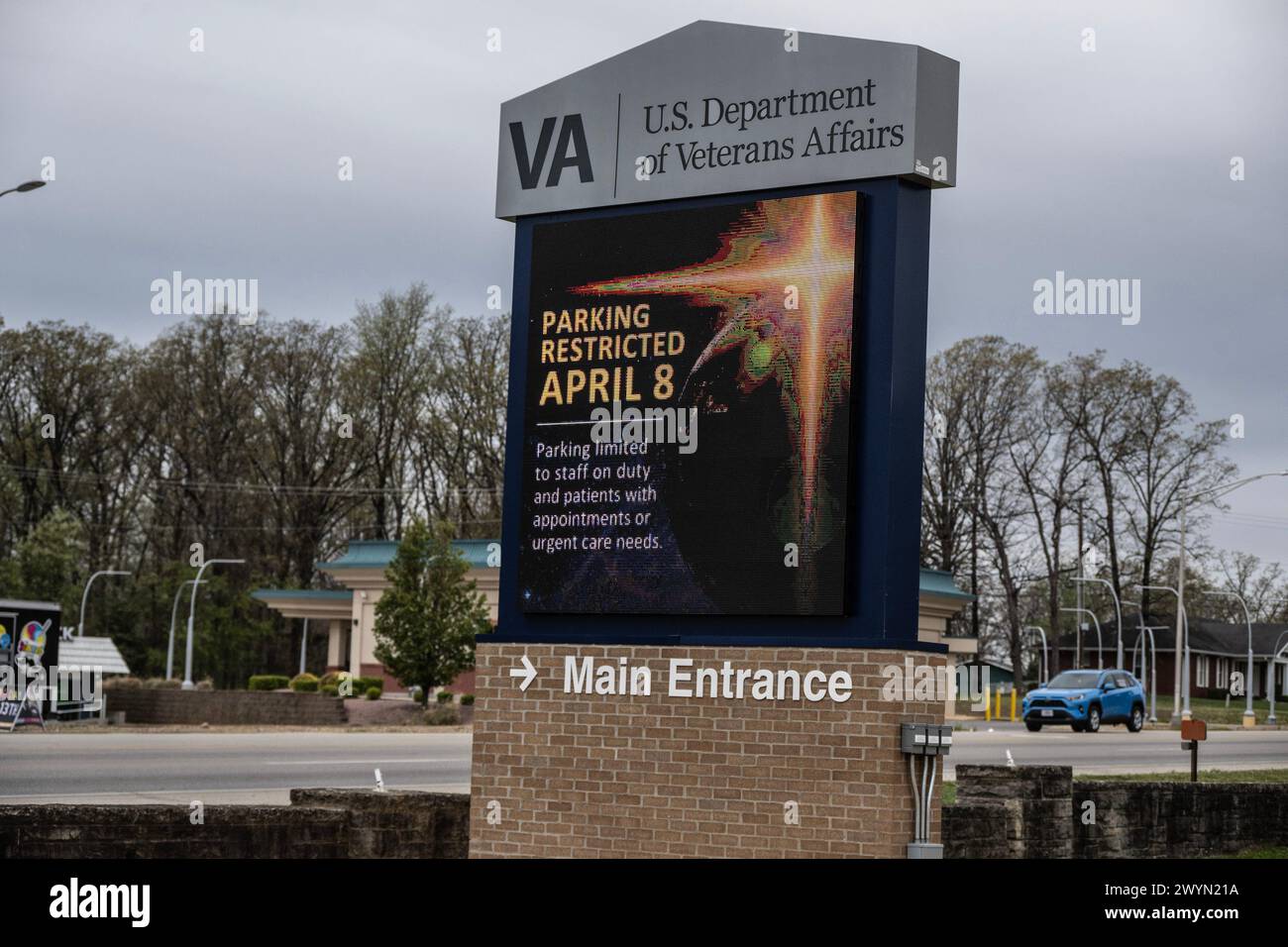 Poplar Bluff, United States. 07th Apr, 2024. The VA Hospital announces