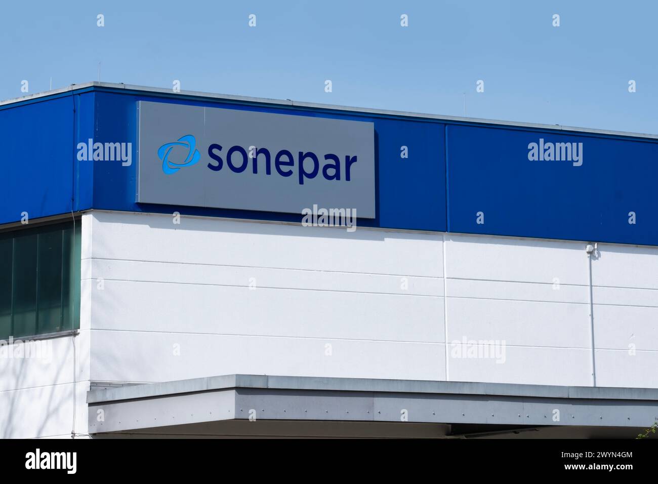 Sonepar company's building logo, research and development electrical ...