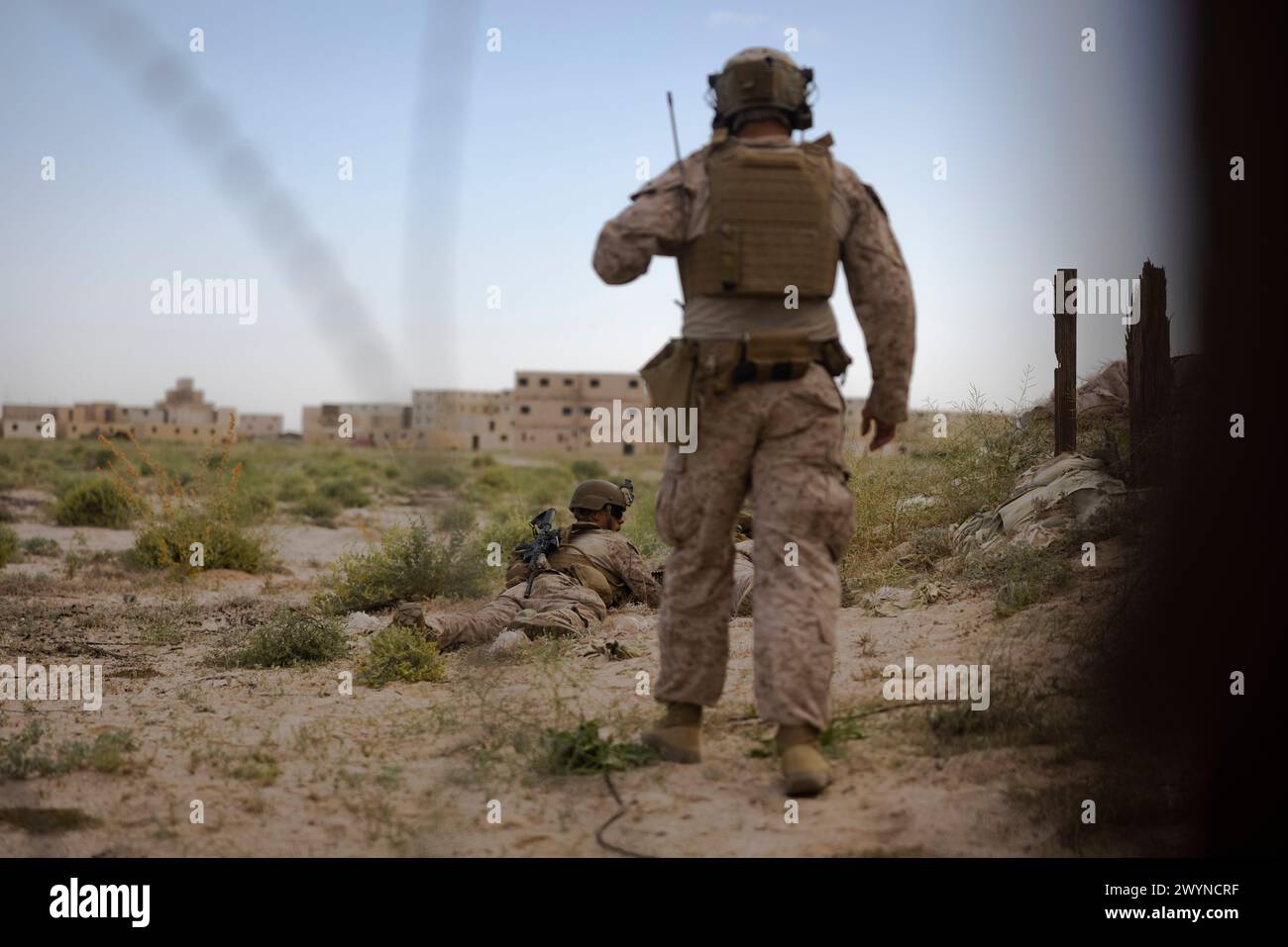 U.S. Marines, assigned to Marine Aviation Weapons and Tactics Squadron ...