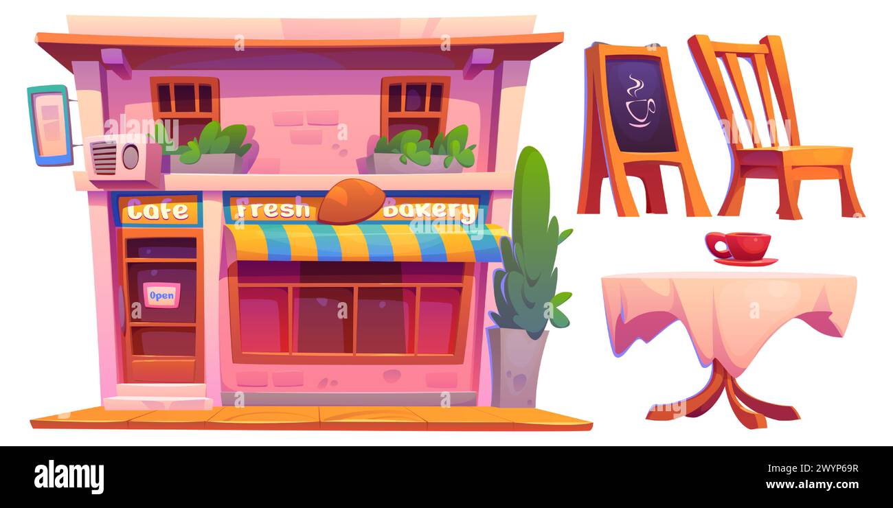 Small shop in street Cut Out Stock Images Pictures Alamy