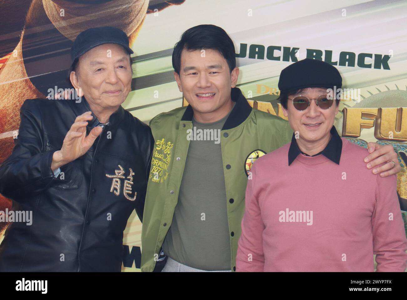James Hong, Ronny Chieng, Ke Huy Quan 03/03/2024 The World Premiere of “Kung Fu Panda 4” held at