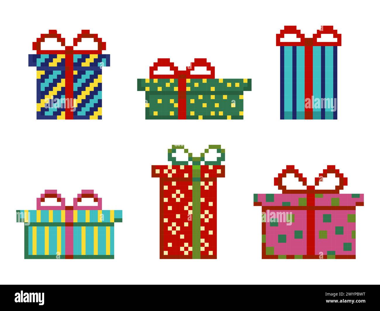 Pixel Art Christmas Wrapped Gift Boxes Set Stock Vector Image Art Alamy pixel-art-christmas-wrapped-gift-boxes-set-stock-vector-image-art-alamy