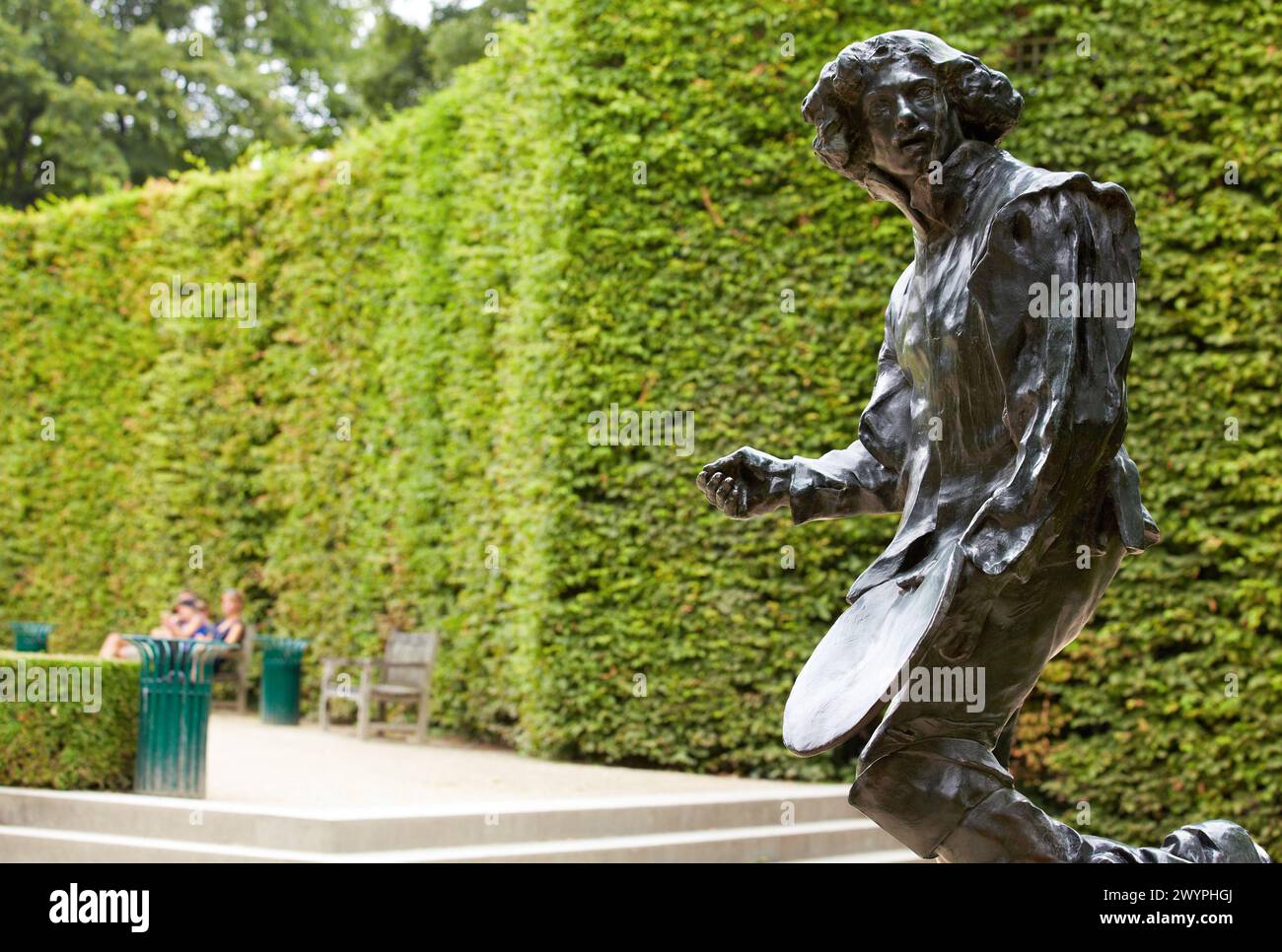 Claude Lorrain-Legion of Honor-San Francisco. Sculpture by Auguste Rodin. Rodin Museum. Paris. France Stock Photo