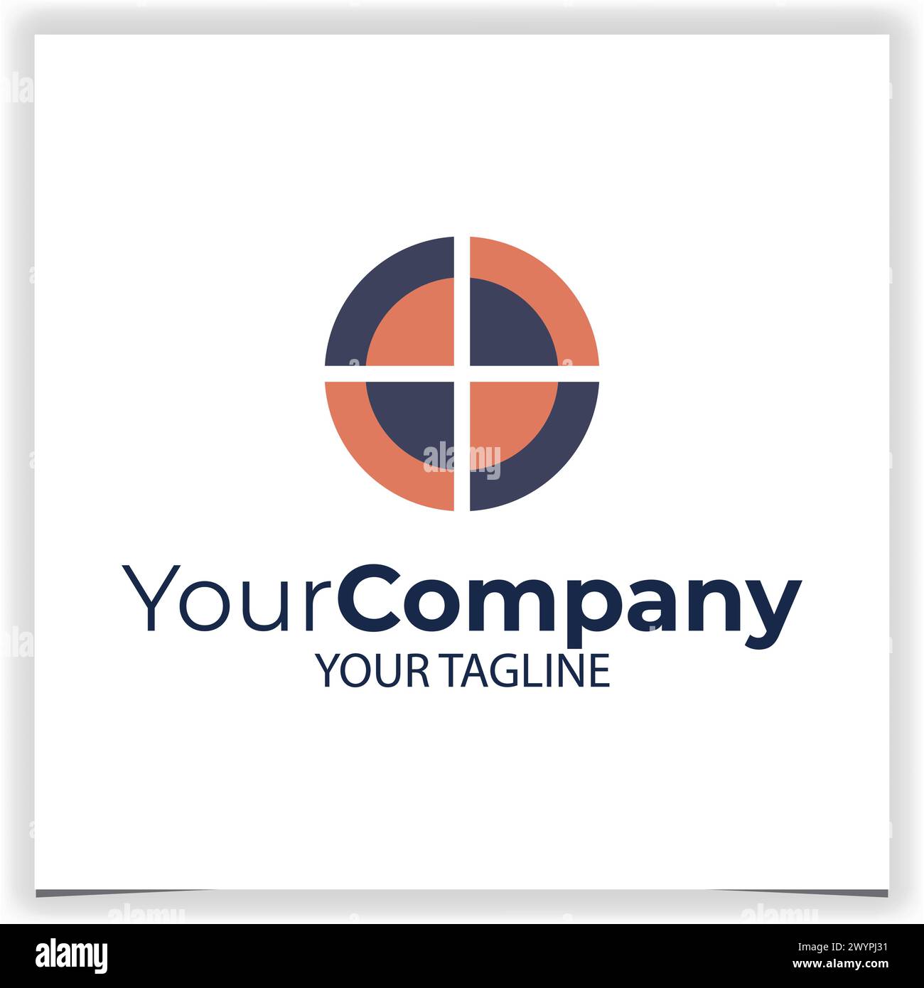 abstract circle logo design template vector Stock Vector Image & Art ...