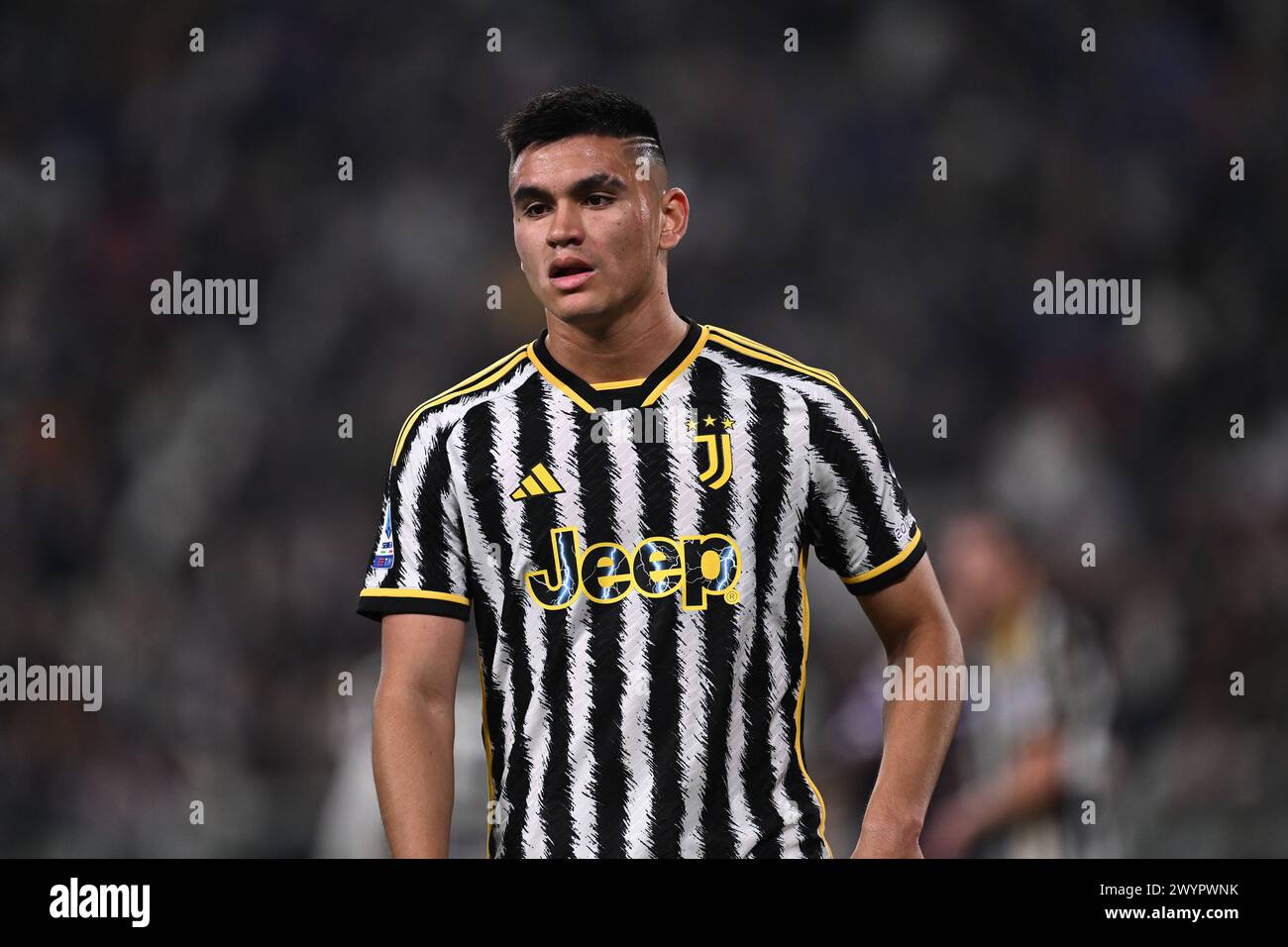 Carlos Alcaraz (Juventus) during the Italian Serie A match between ...