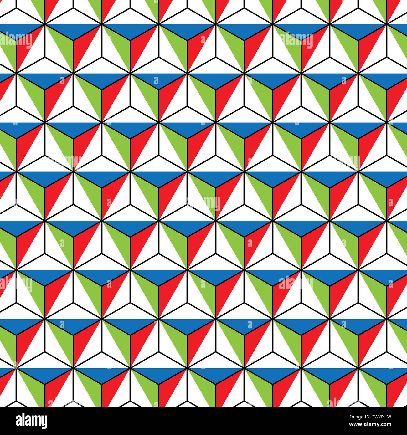 abstract geometric pattern vector illustration. Stock Vector