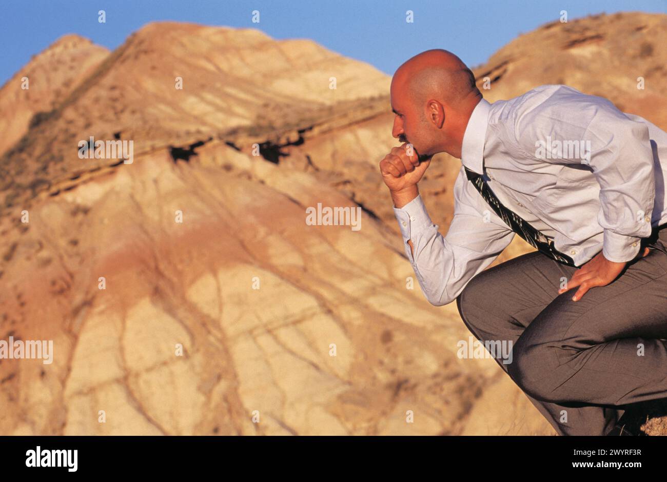 Man. Stock Photo