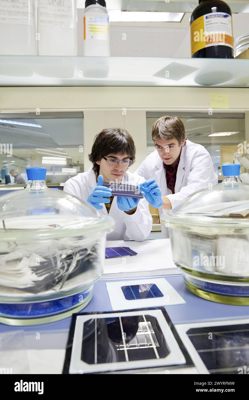 Characterization laboratory solar cells hi-res stock photography and ...